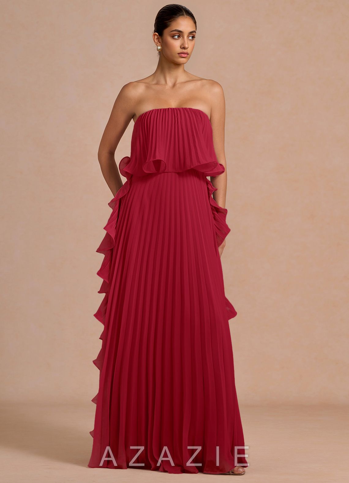 Hanalei {color} Maxi Dress  cherry_red_#cr134195