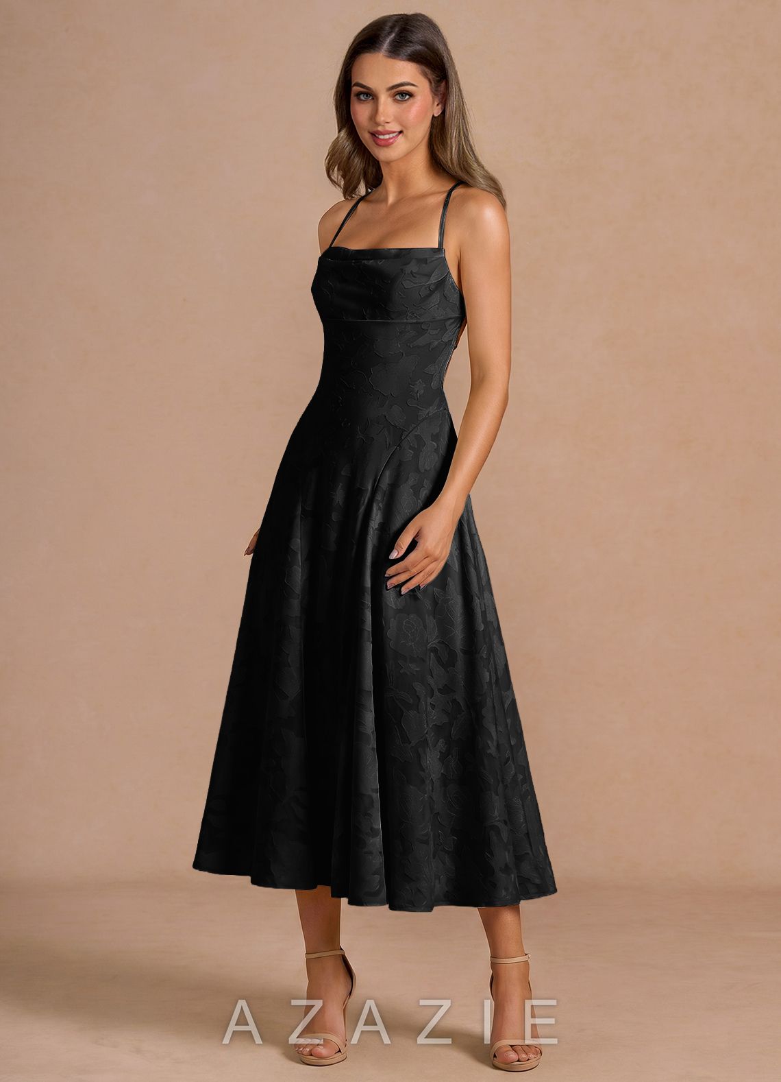 Irelia {color} Midi Dress  black