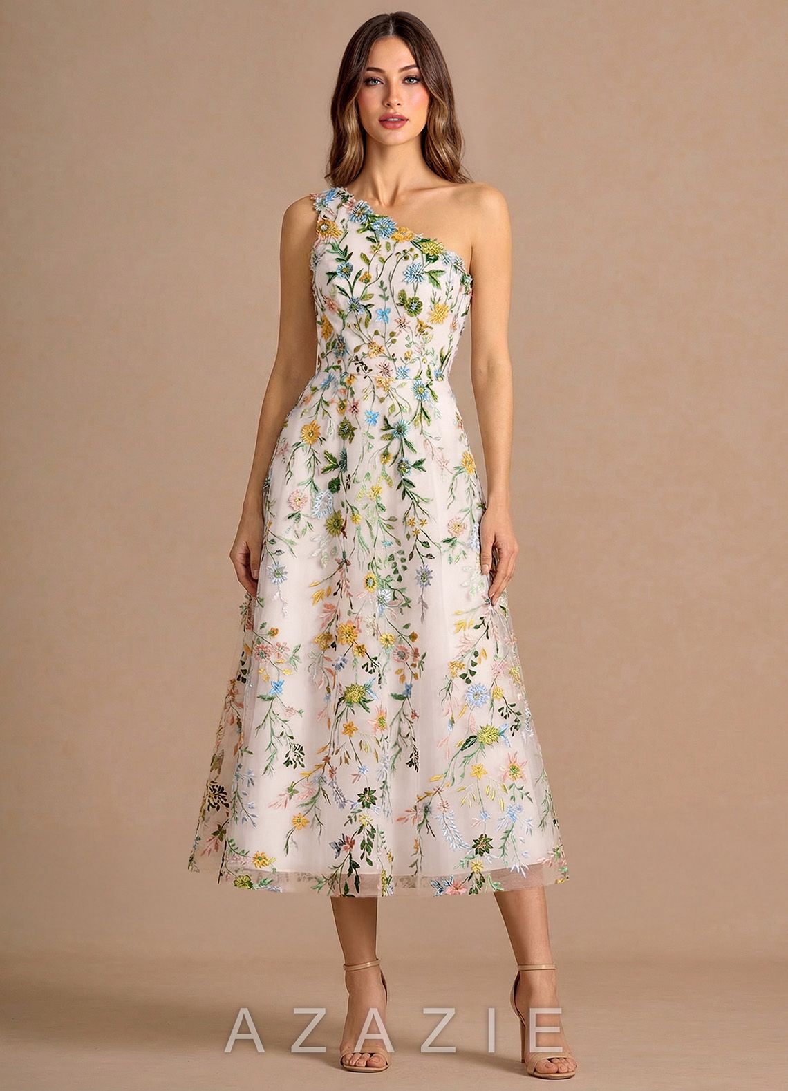 Maribela {color} Midi Dress  sp_blush_pink_multi_#bm134766