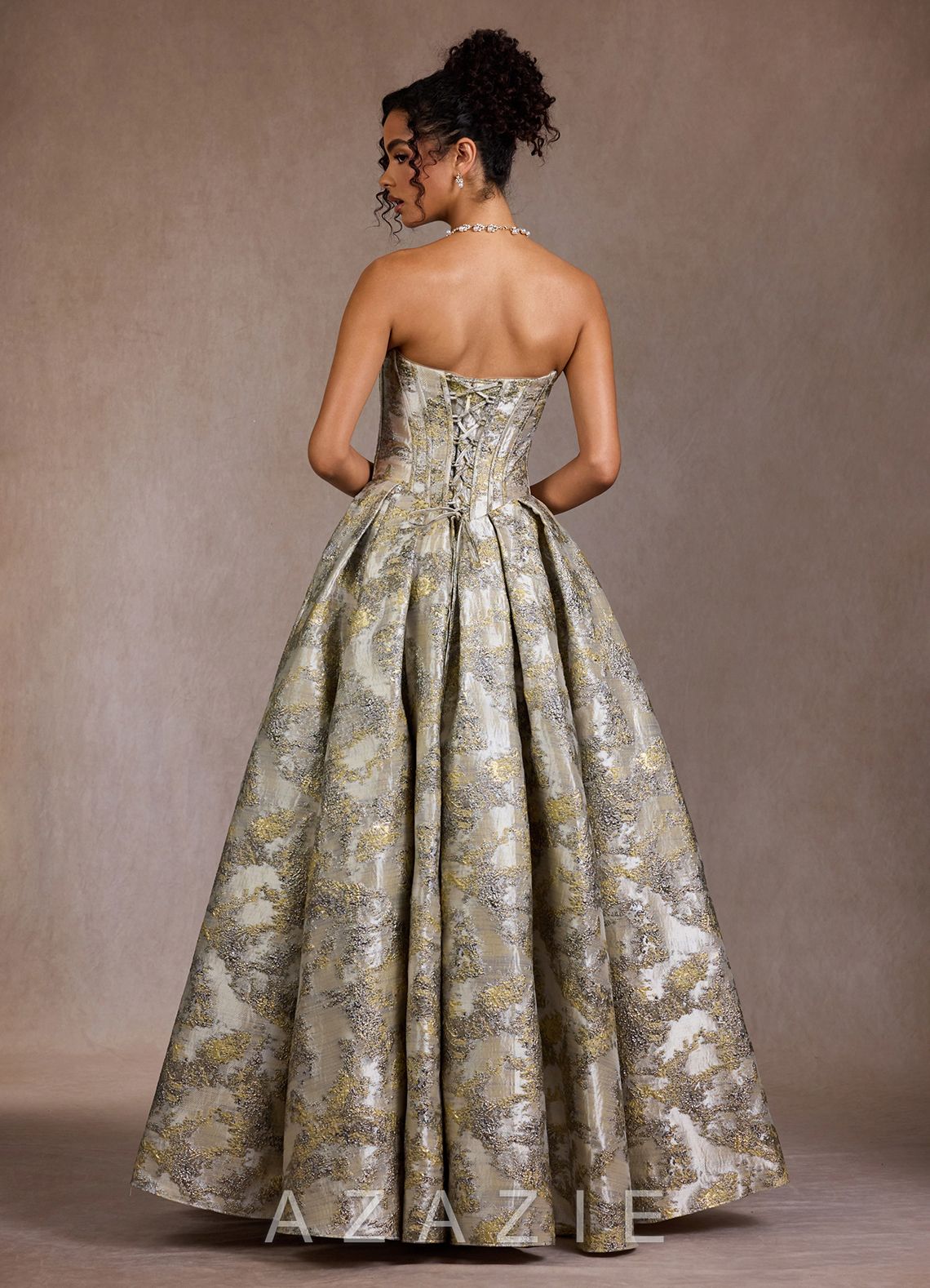 Mavis {color} Gown  sp_gilded_silver_#gs134087