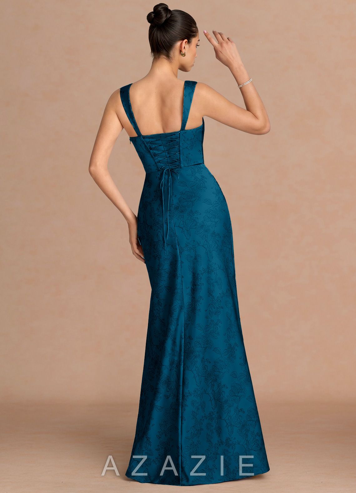 Agustina {color} Maxi Dress  sp_navy_black_#nb134359