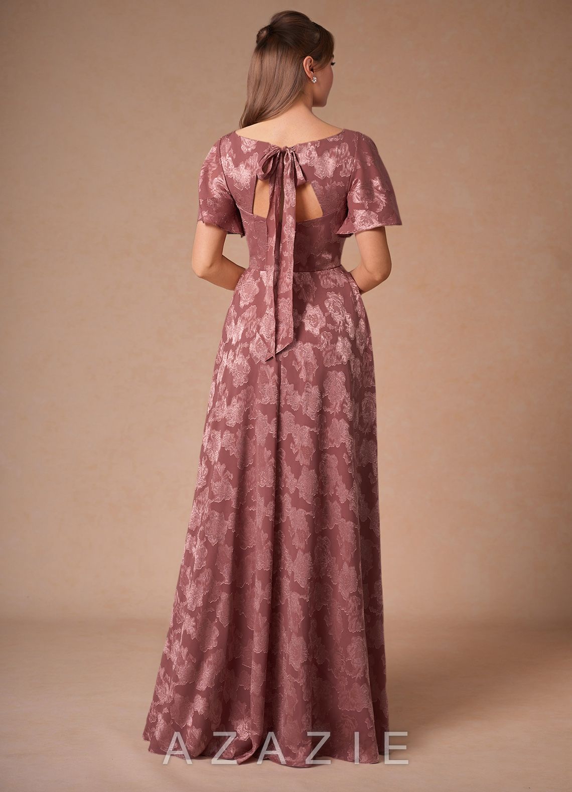 Sasha {color} A-Line Maxi Dress  sp_vintage_rose_#vr134282