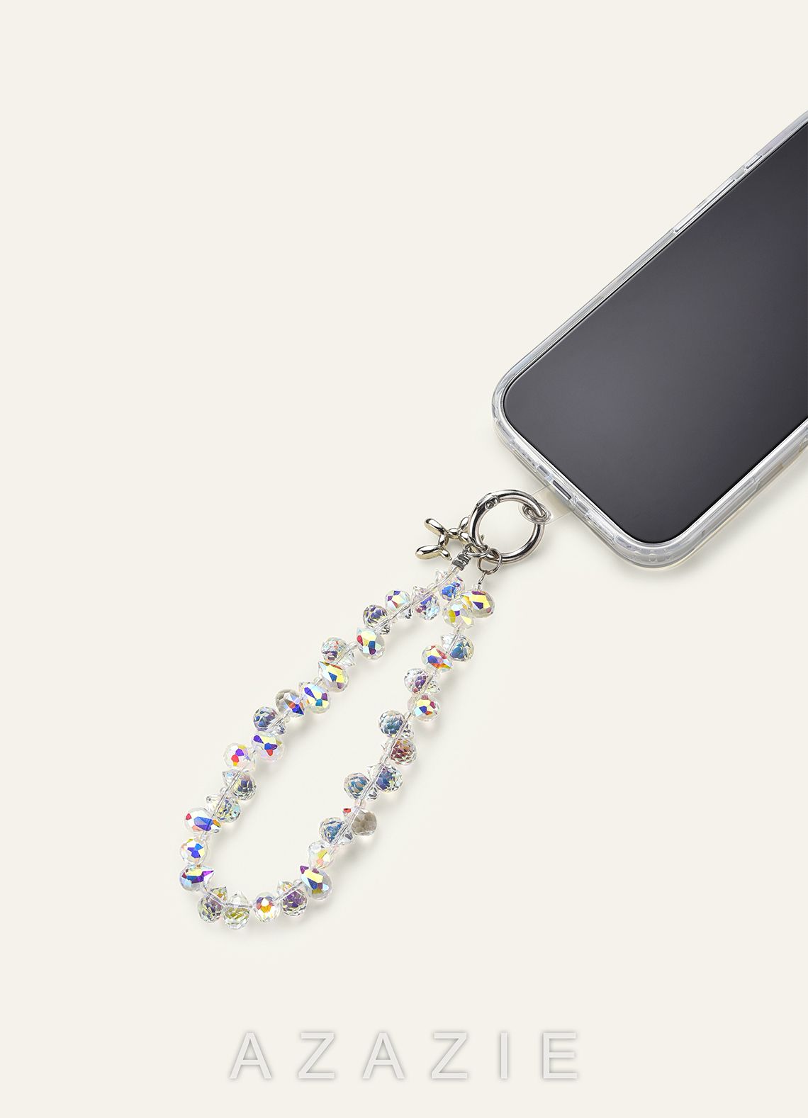 Crystal Bag Strap Charm Sparkle Design Phone Chain
