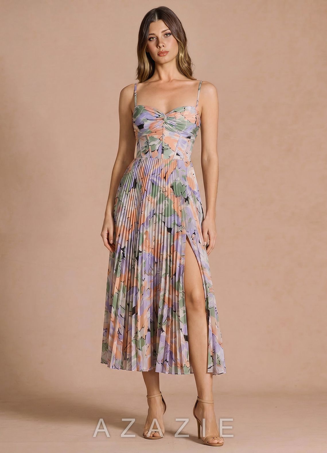 Vesper {color} Midi Dress  sp_purple_green_#pg134444