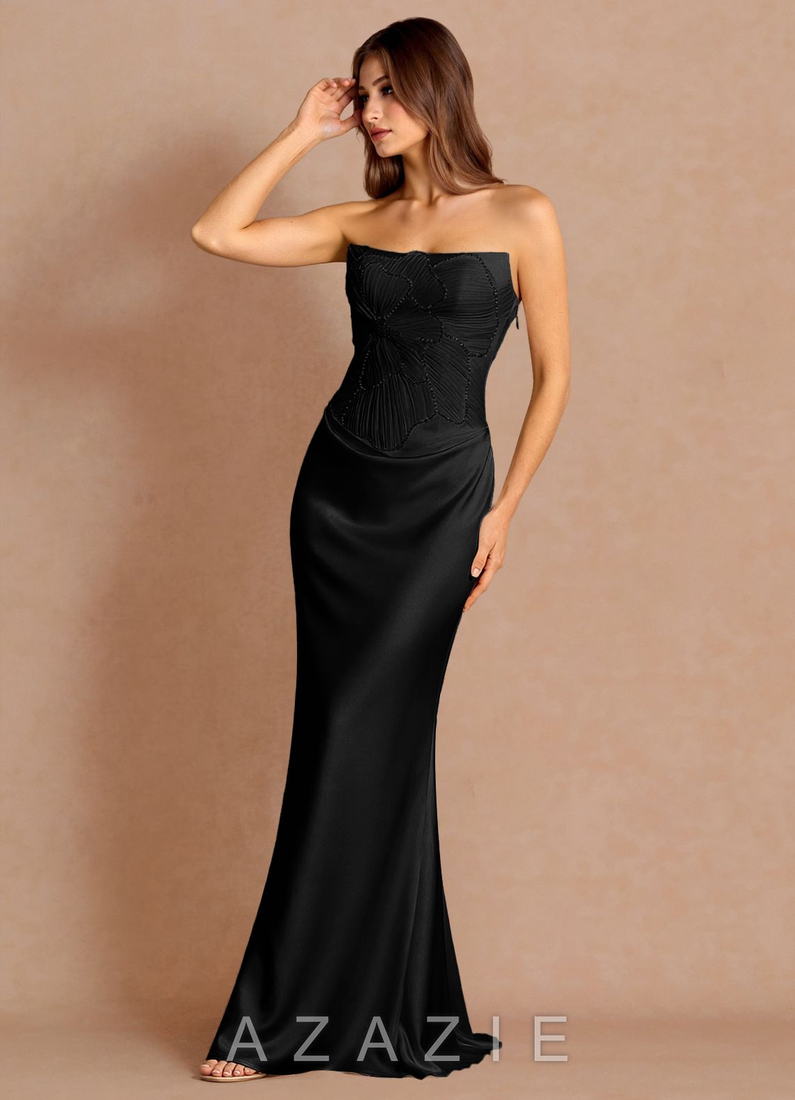 Xarisse {color} Maxi Dress  black