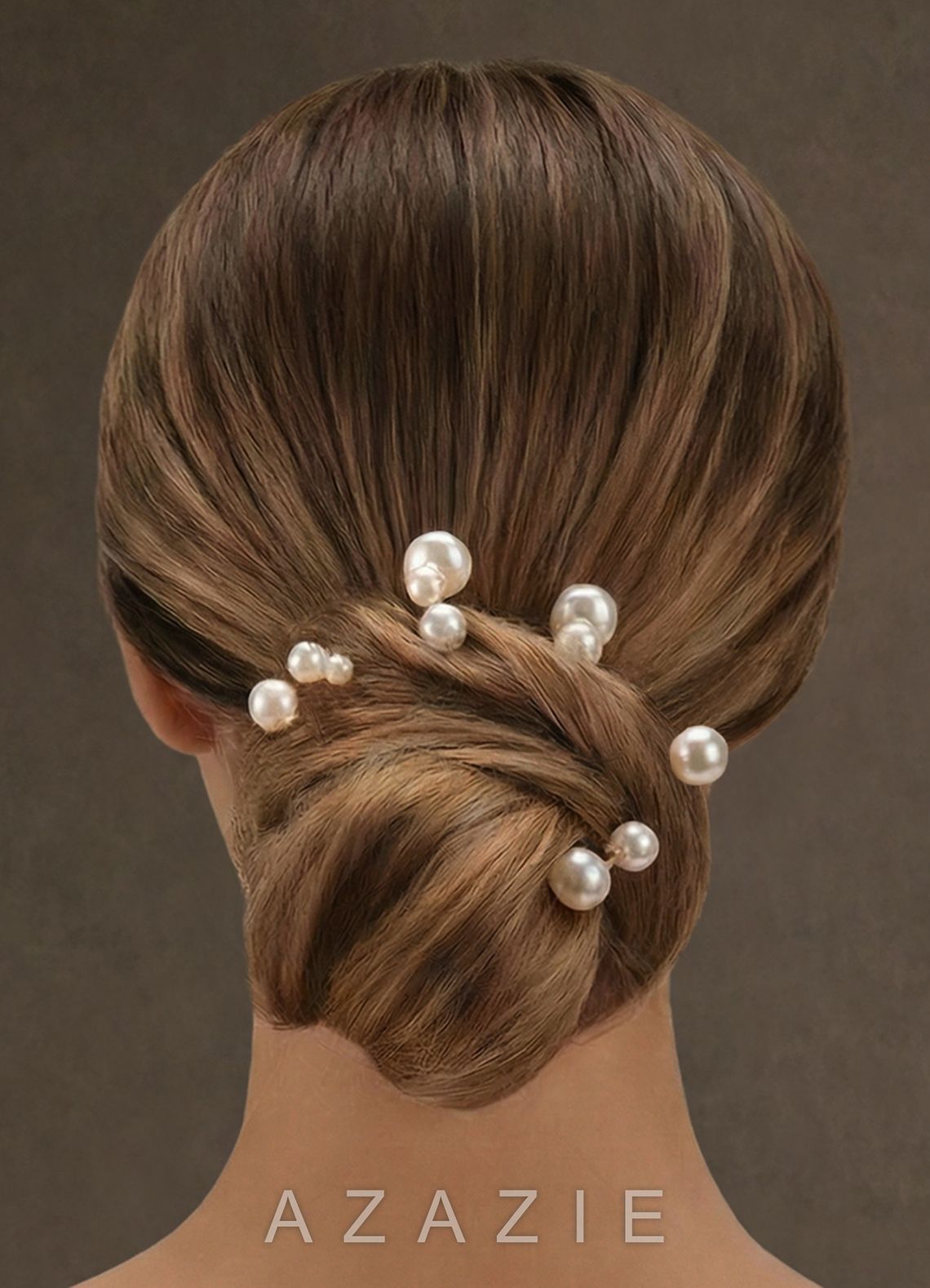 Cluster Pearl Hair Pins Set (5 Pieces)