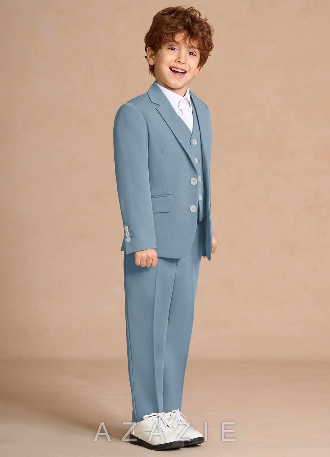 Oliver Light Blue Boys 3-Piece Suit