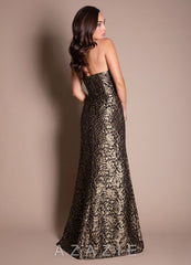 Amali {color} Gown  sp_ebony_gold_#eg134200