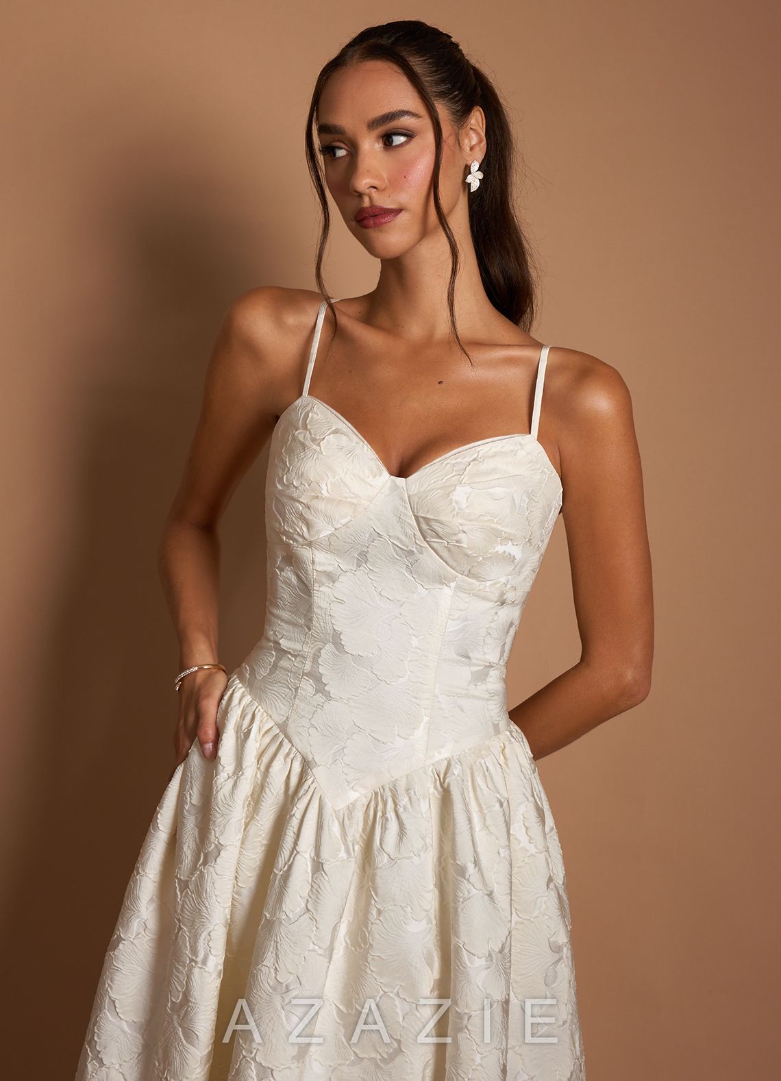 Astra {color} Midi Dress  sp_french_white_#fw134965