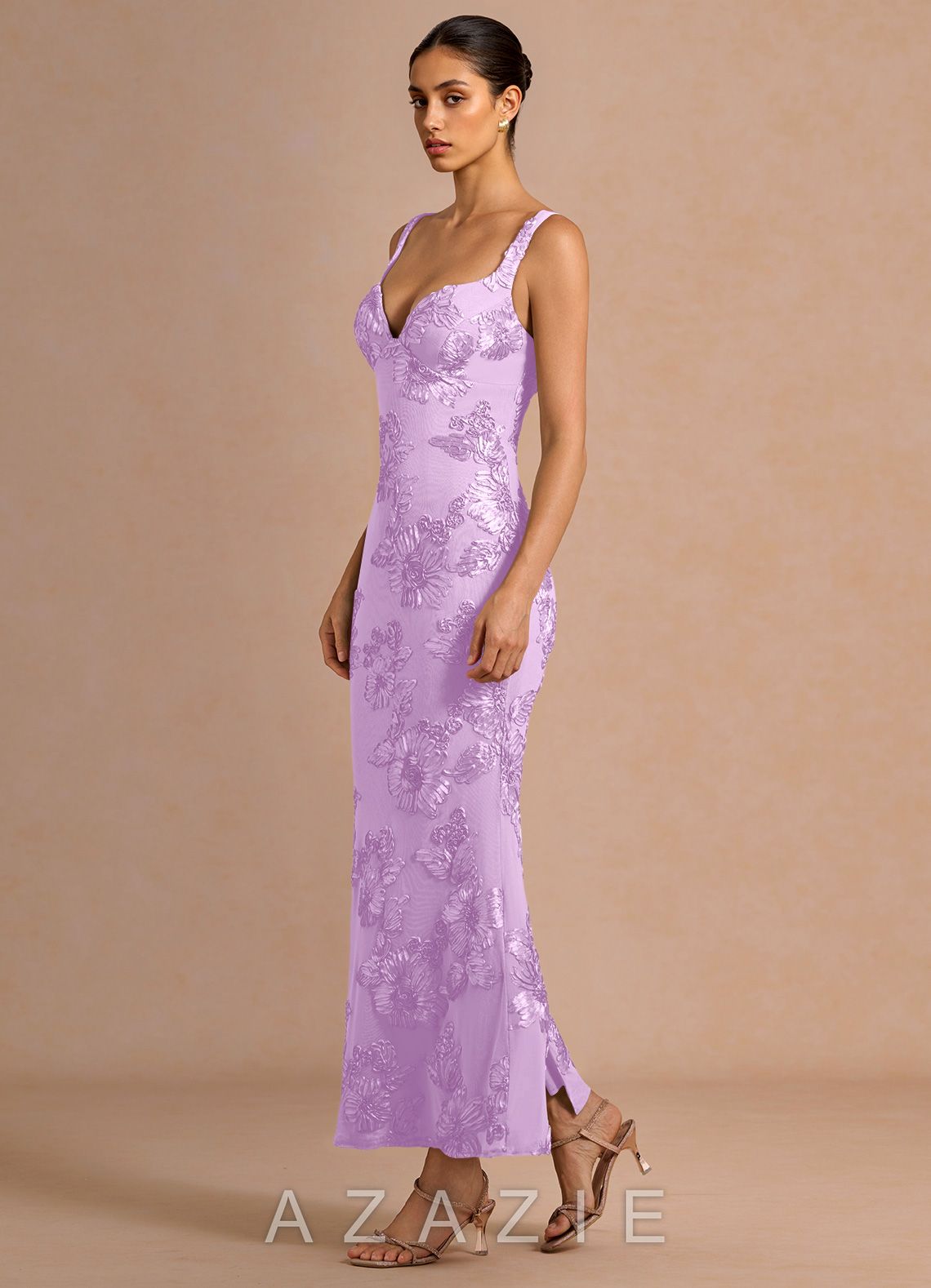 Kiele {color} Maxi Dress  sp_frosted_lilac_#fl134222