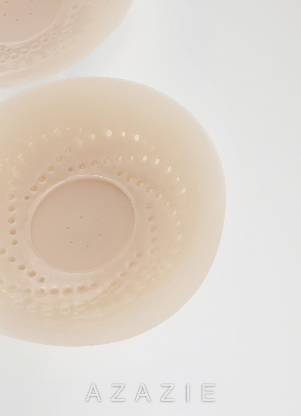 Azazie Breathable Silicone Nipple Covers - Ultra Thin  sp_nude_#debea5