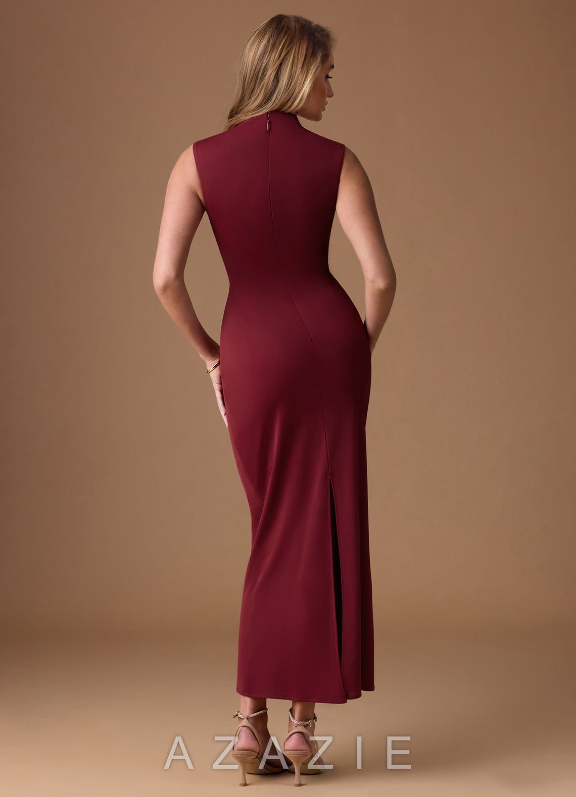 June {color} Maxi Dress  sp_burnt_umber_#bu134305