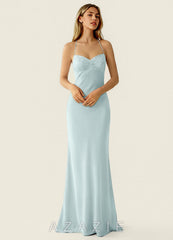 Valerianaire Mist Beading Satin Vacation Dress