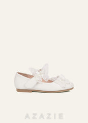 Butterfly And Pearl Girl's Flat Shoes