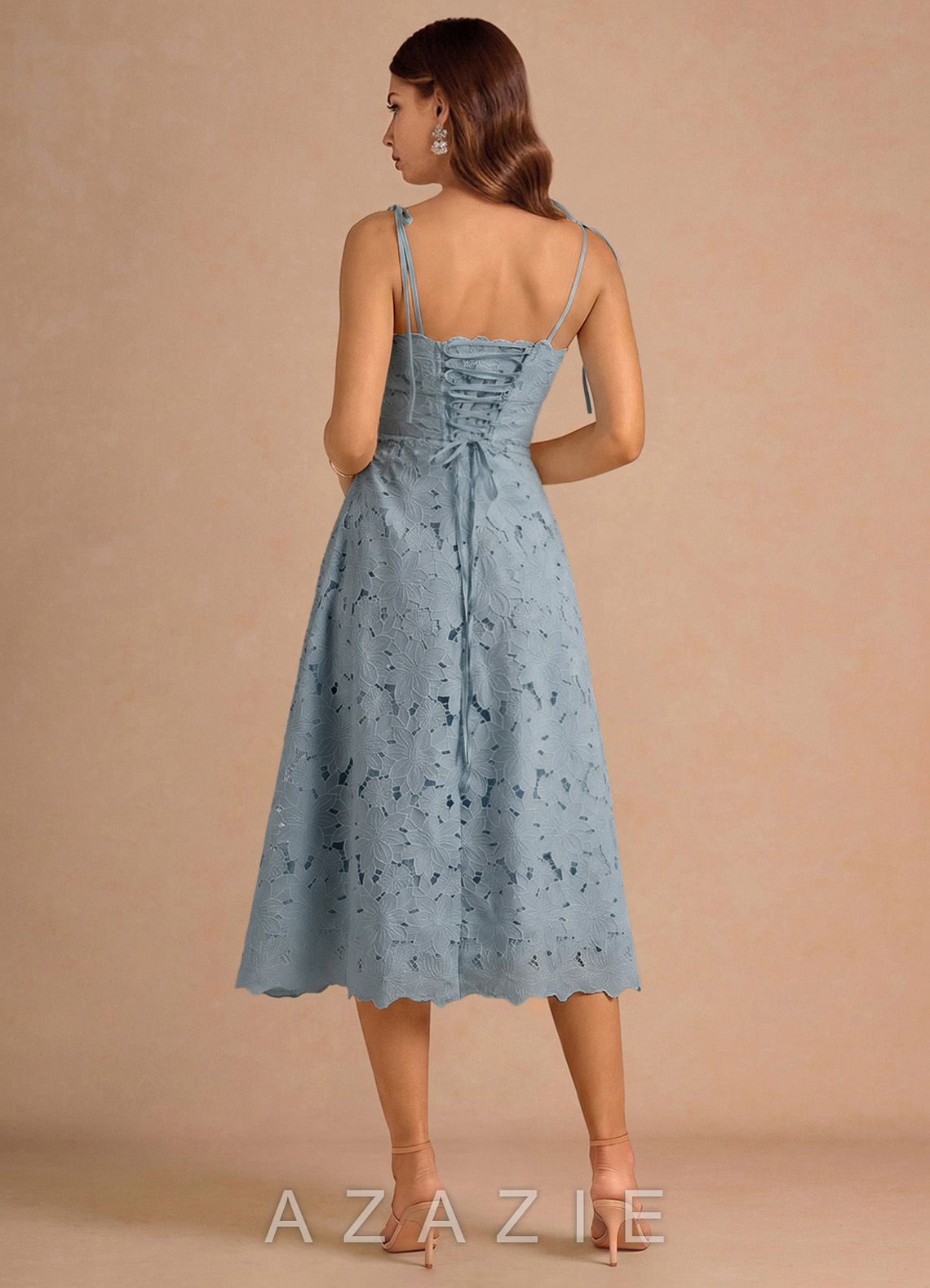 Kiora {color} Midi Dress  sp_powder_blue_#pb134499