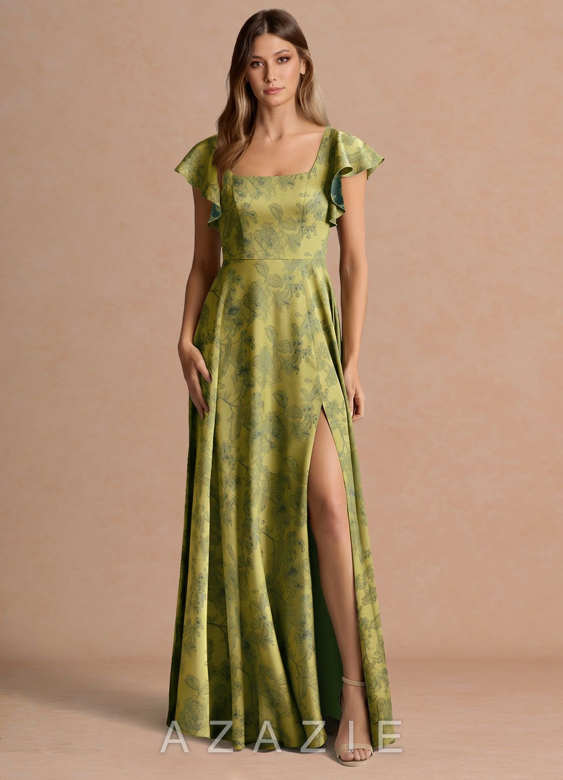 Bondi {color} Maxi Dress  sp_moss_navy_#mn134320