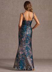 Trinity {color} Maxi Dress  sp_teal_floral_#tf134963
