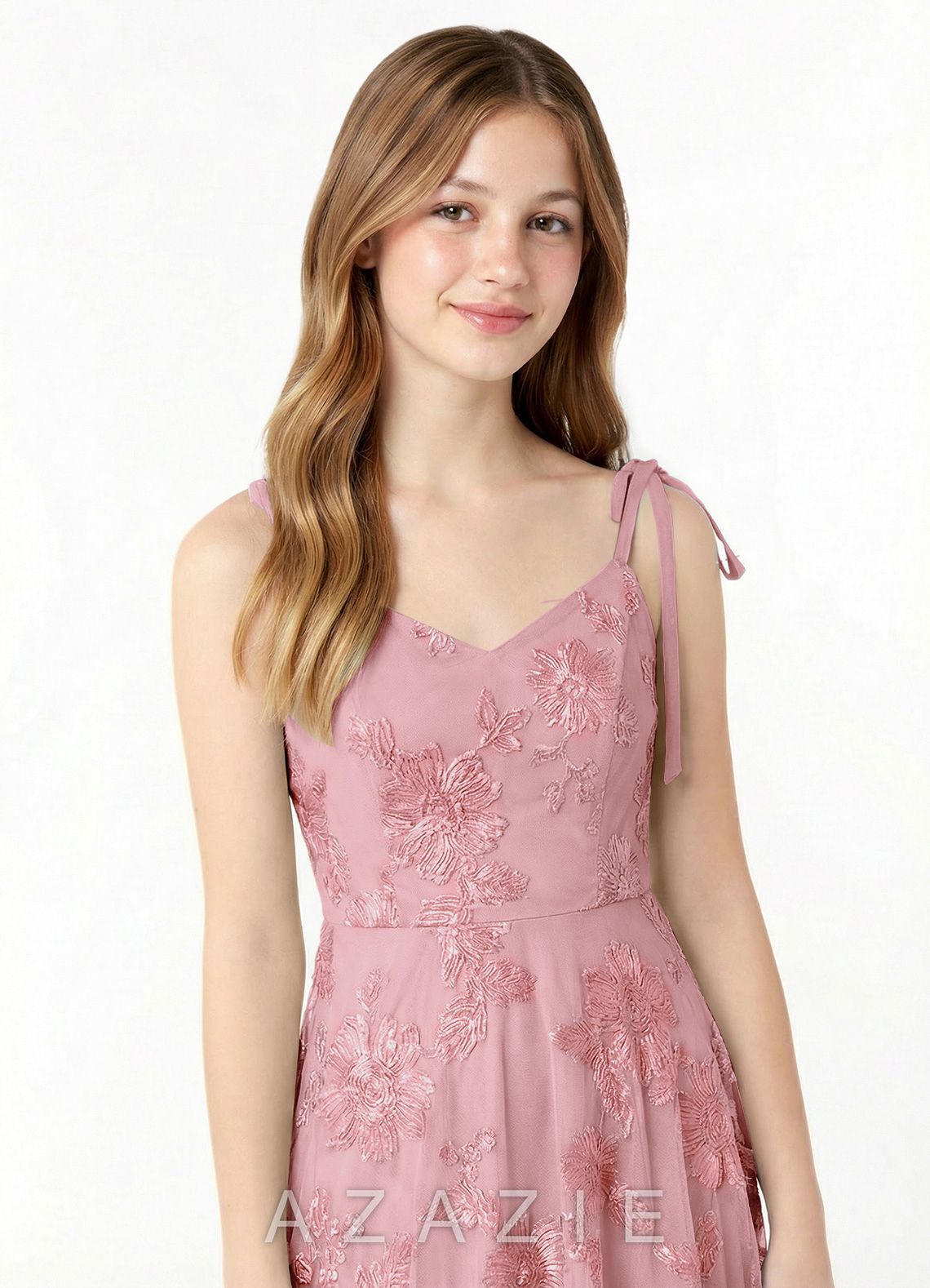 Azazie Rosey Junior Formal Dress  sp_pink_#pk134977