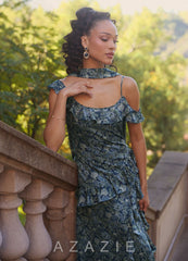 Avril {color} Maxi Dress  sp_indigo_bloom_#ib134233