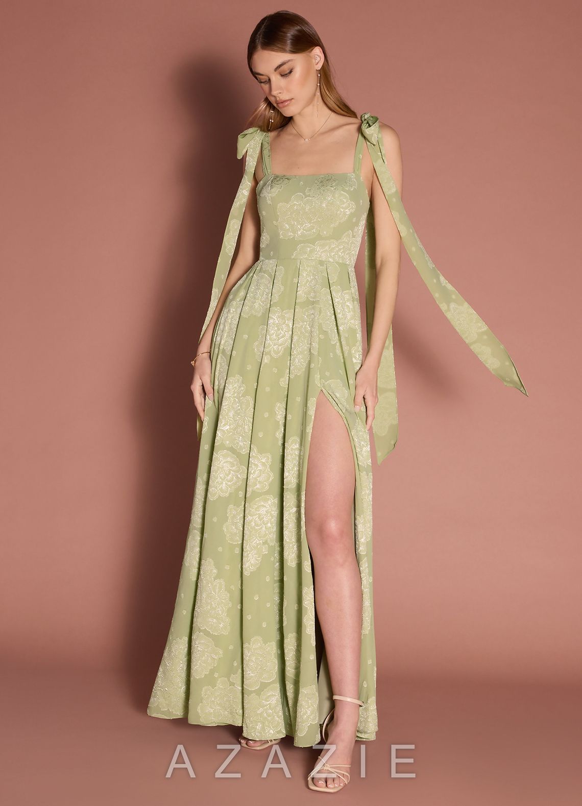 Anesa {color} Bow Maxi Dress