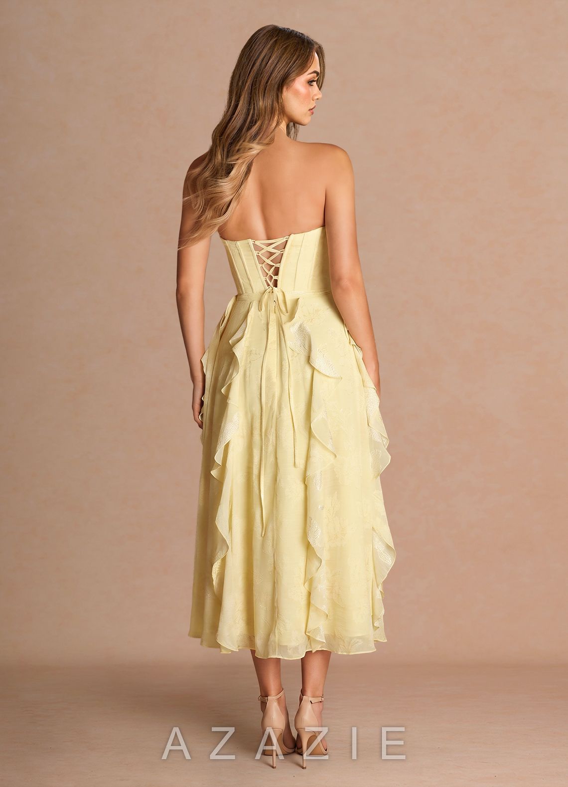 Alicent {color} Midi Dress  sp_buttercream_#bm134411