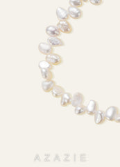 Baroque Freshwater Pearl Bracelet  white