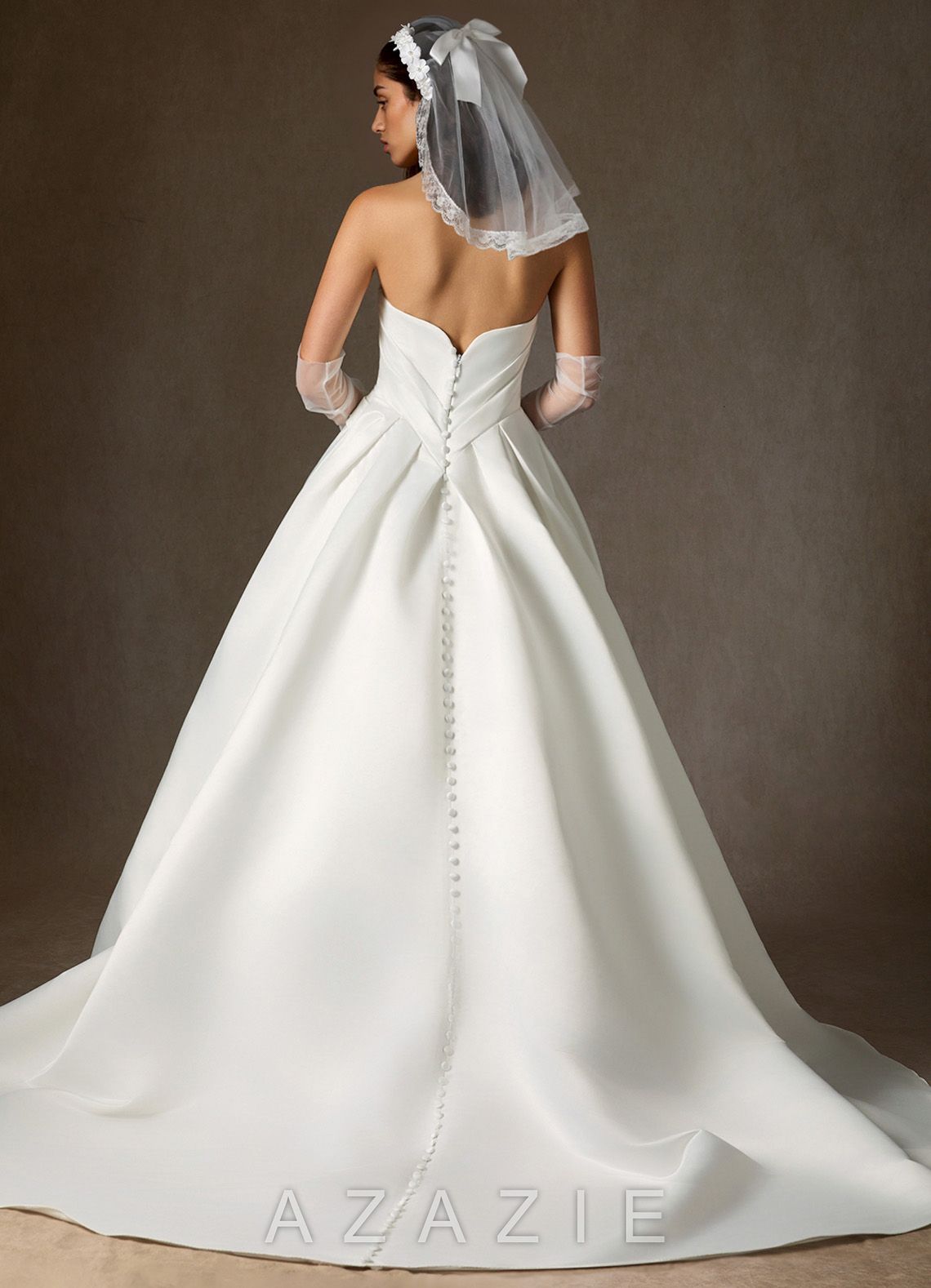 Vintage Floral Lace Birdcage Veil  diamond_white