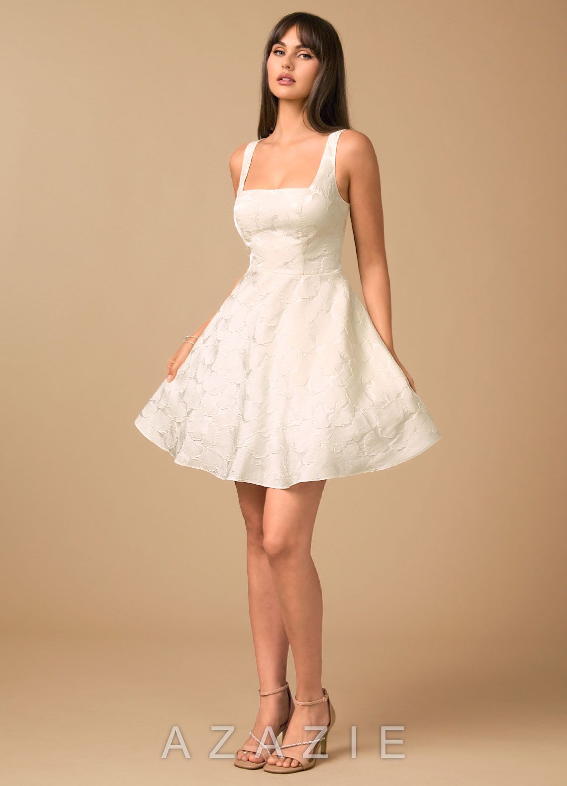 Effie {color} Mini Dress  sp_french_white_#fw134965