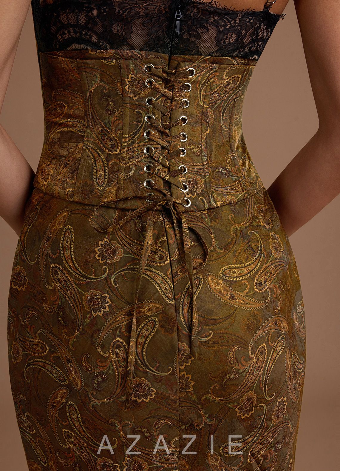 Reya {color} Maxi Dress  sp_mocha_paisley_#mp134312