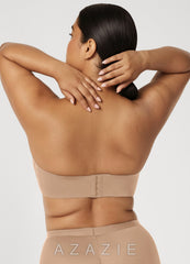Full‑Bust Seamless Strapless Underwire Bra