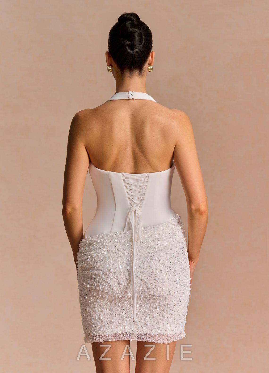 Ife {color} Mini Dress  white_#wt134112