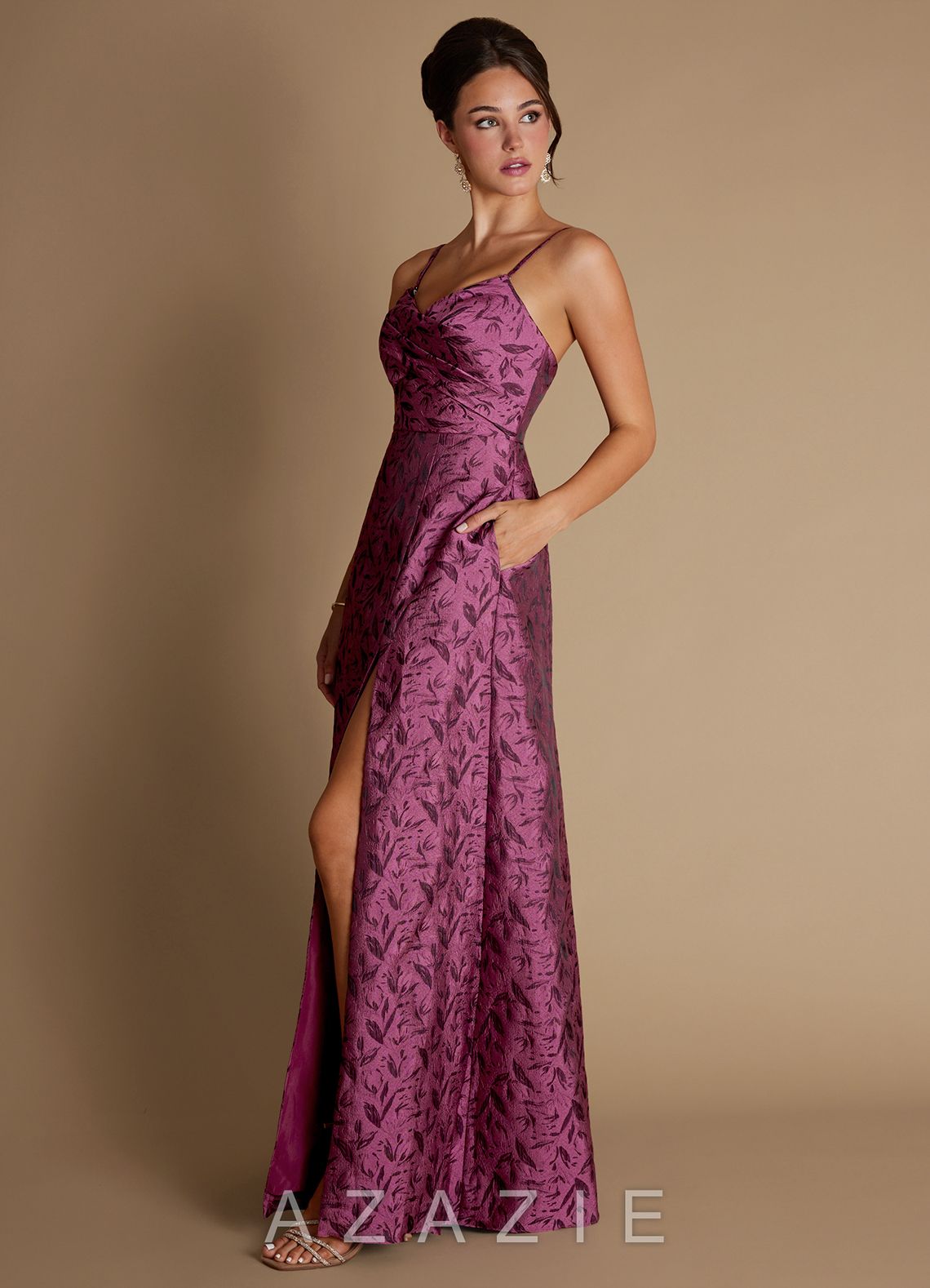 Effy {color} Gown  sp_plum_rose_#pr134407