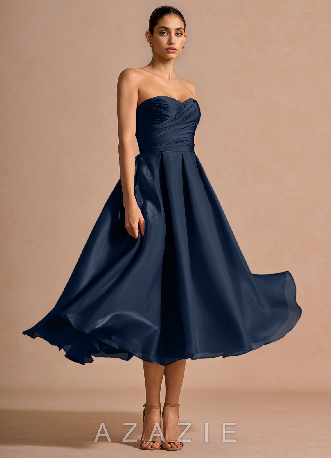 Anna {color} Midi Dress  navy_#ny134722