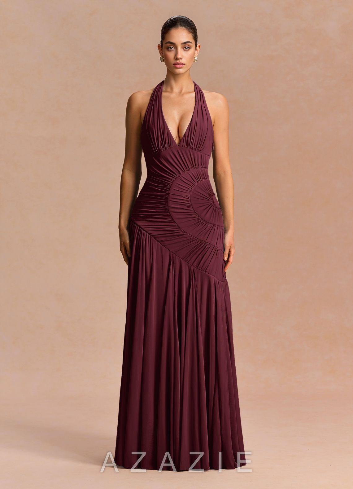 Anouk {color} Maxi Dress  wine_#wn134182