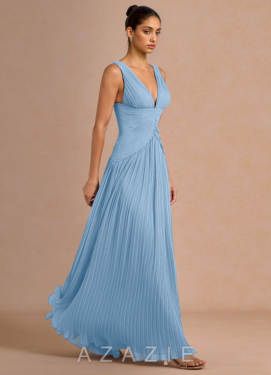 Lupita {color} Maxi Dress  sp_haze_blue_#hb134326