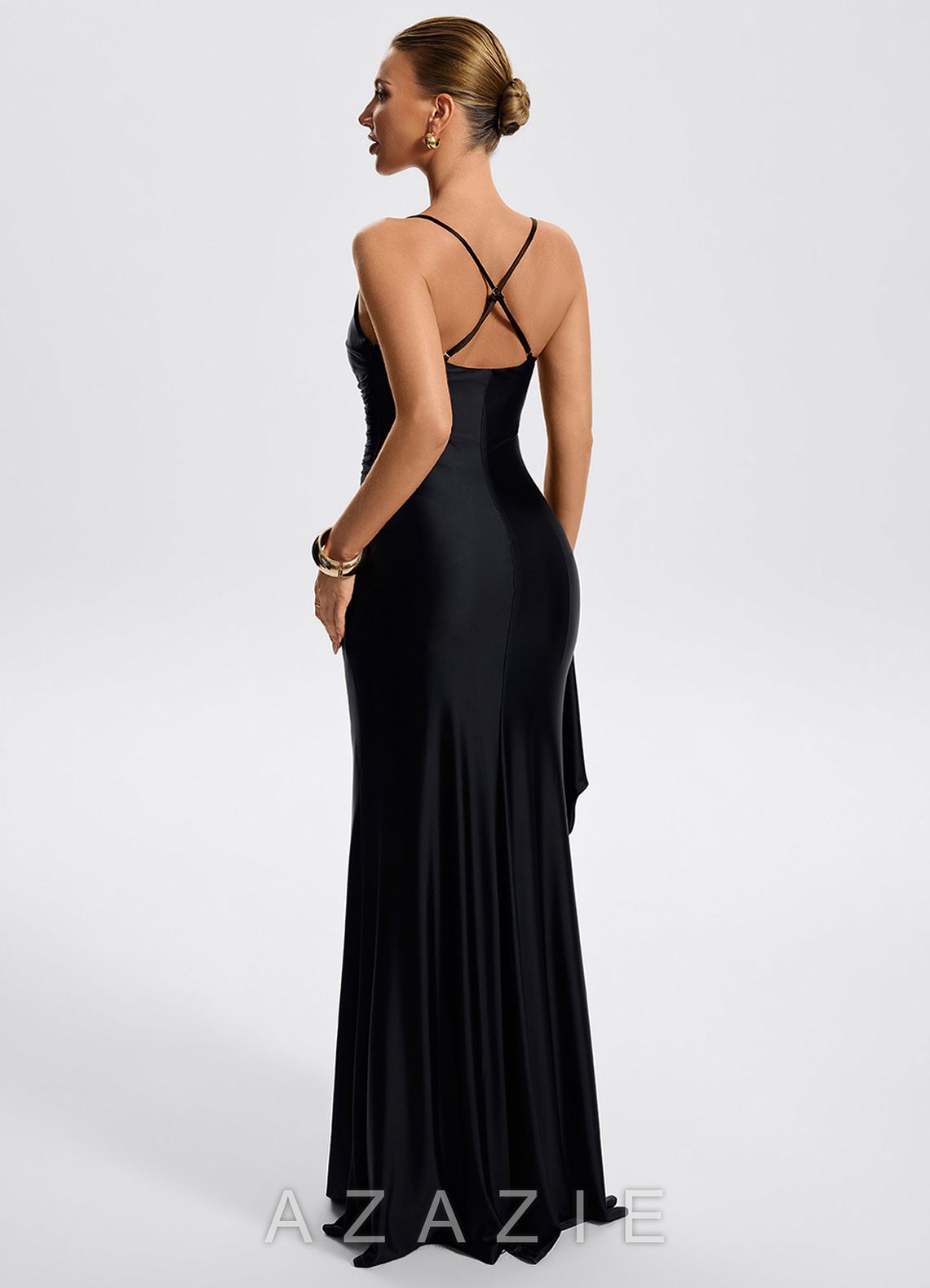Veyra {color} Maxi Dress  black