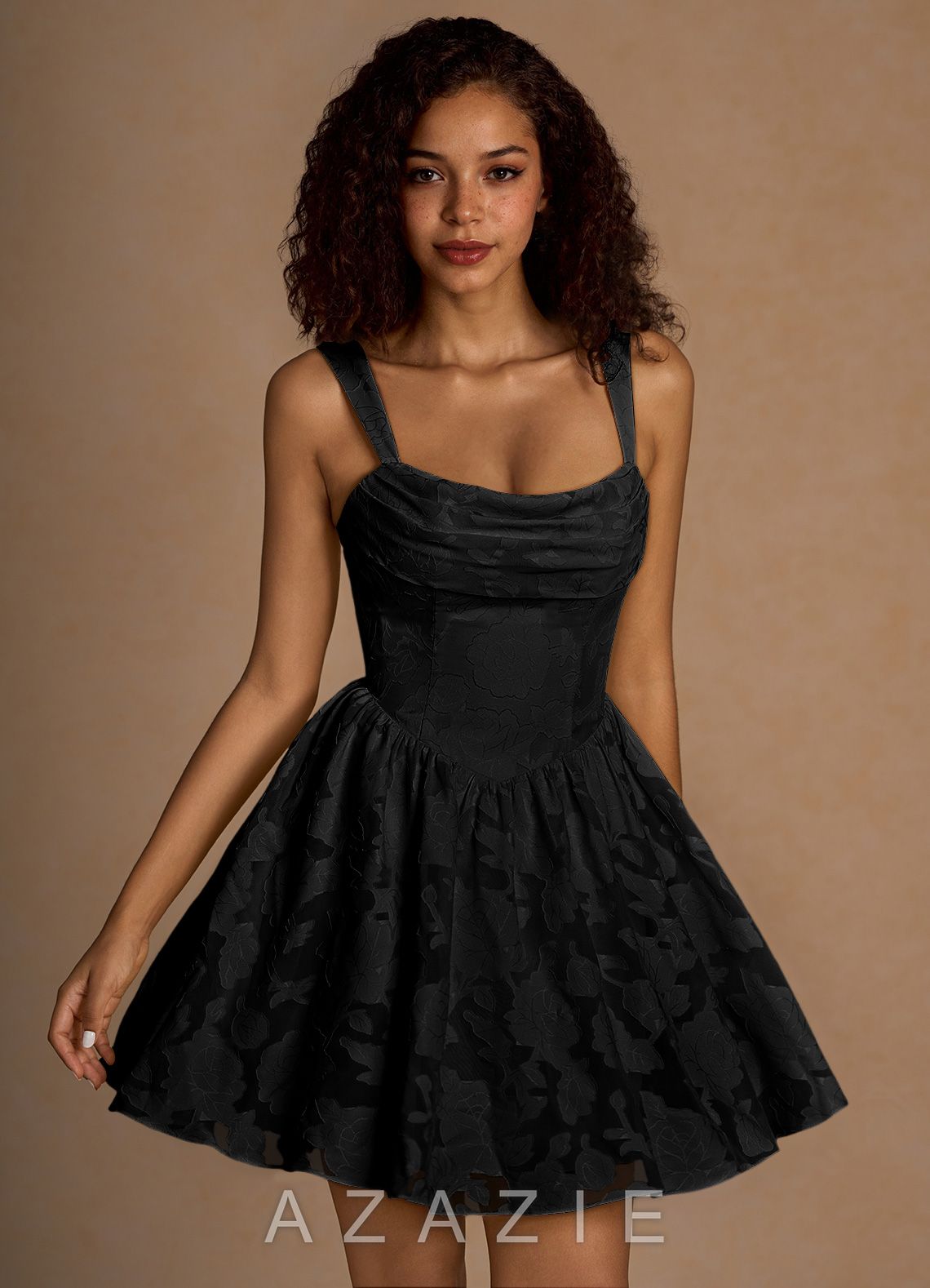Ivy Black Mini Dress