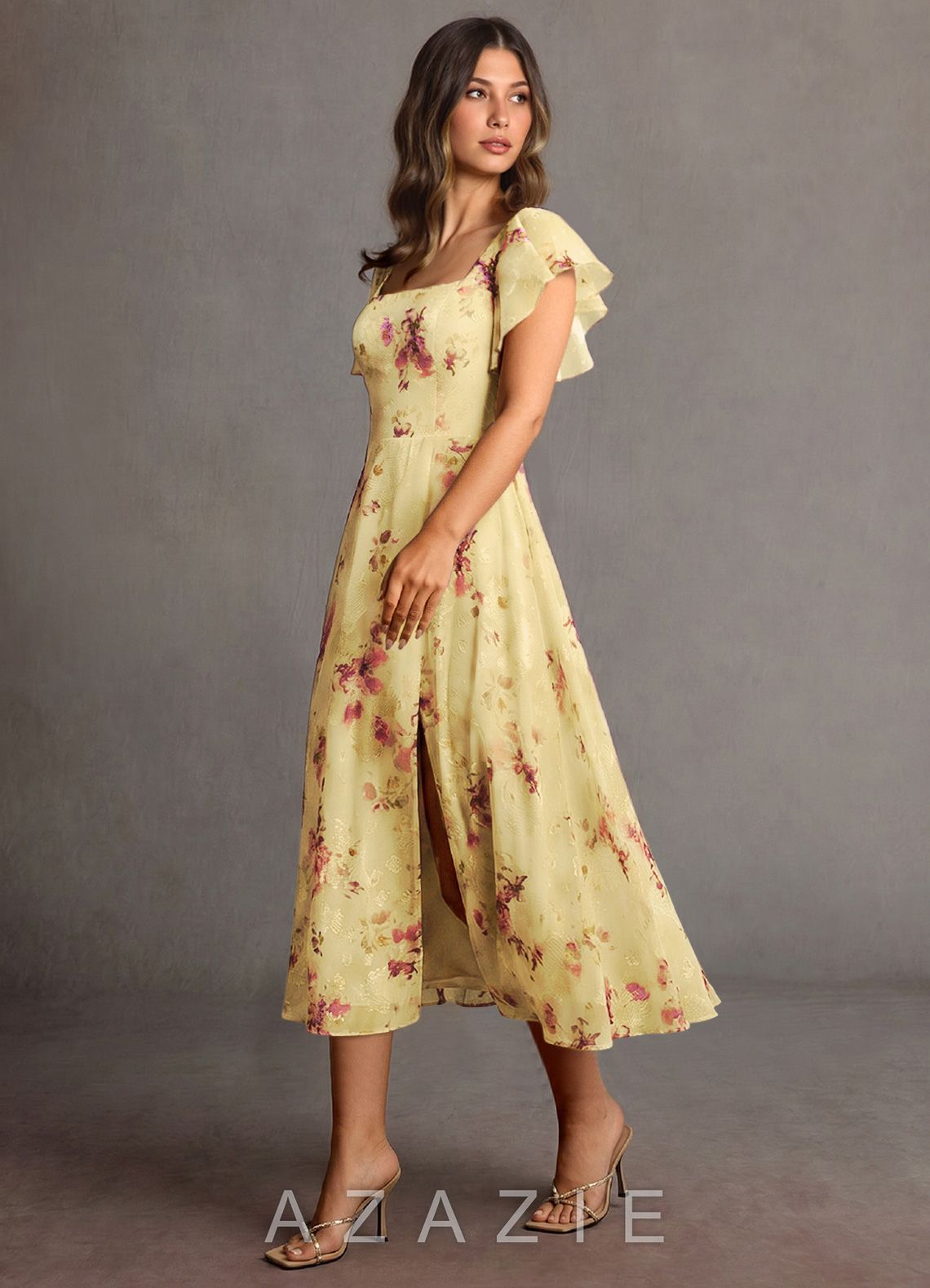 Halle {color} Midi Dress  sp_light_yellow_#ly337