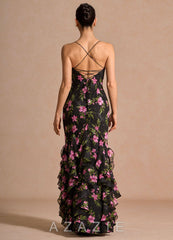 Mariel {color} Maxi Dress  sp_black_multi_floral_#yf134318