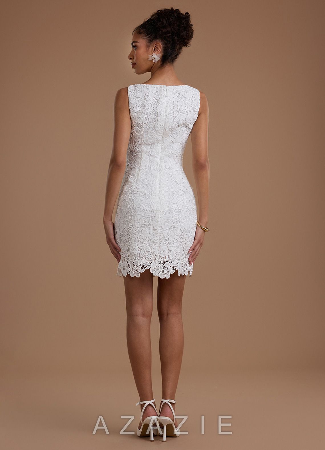 Athena {color} Lace Mini Dress  sp_white_#we134382