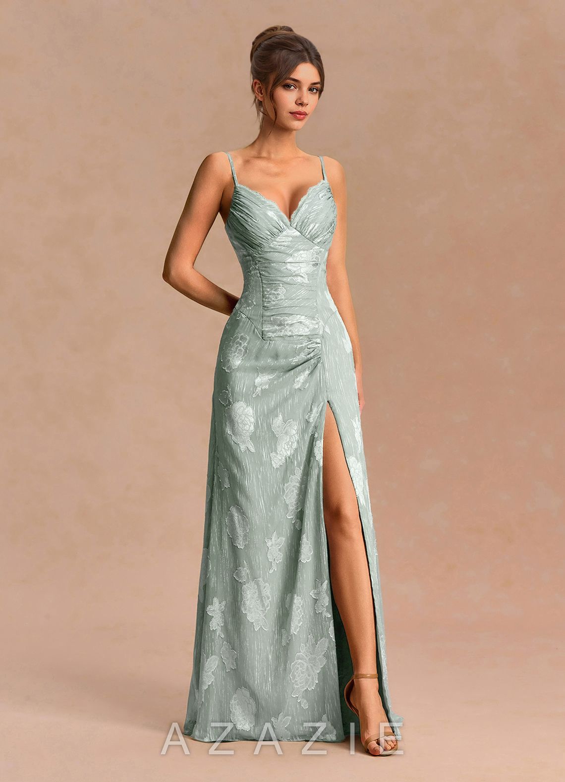 Noelle {color} Maxi Dress  sp_frosted_sage_#fs134296