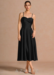 Lilyia {color} Midi Dress  black