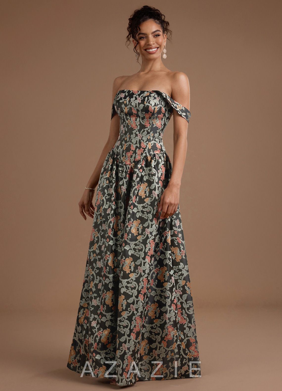 Adele {color} Maxi Dress  sp_midnight_garden_#mg134314