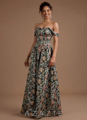 Adele {color} Maxi Dress  sp_midnight_garden_#mg134314