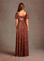 Alba {color} Maxi Dress  sp_rosewood_#rd134328