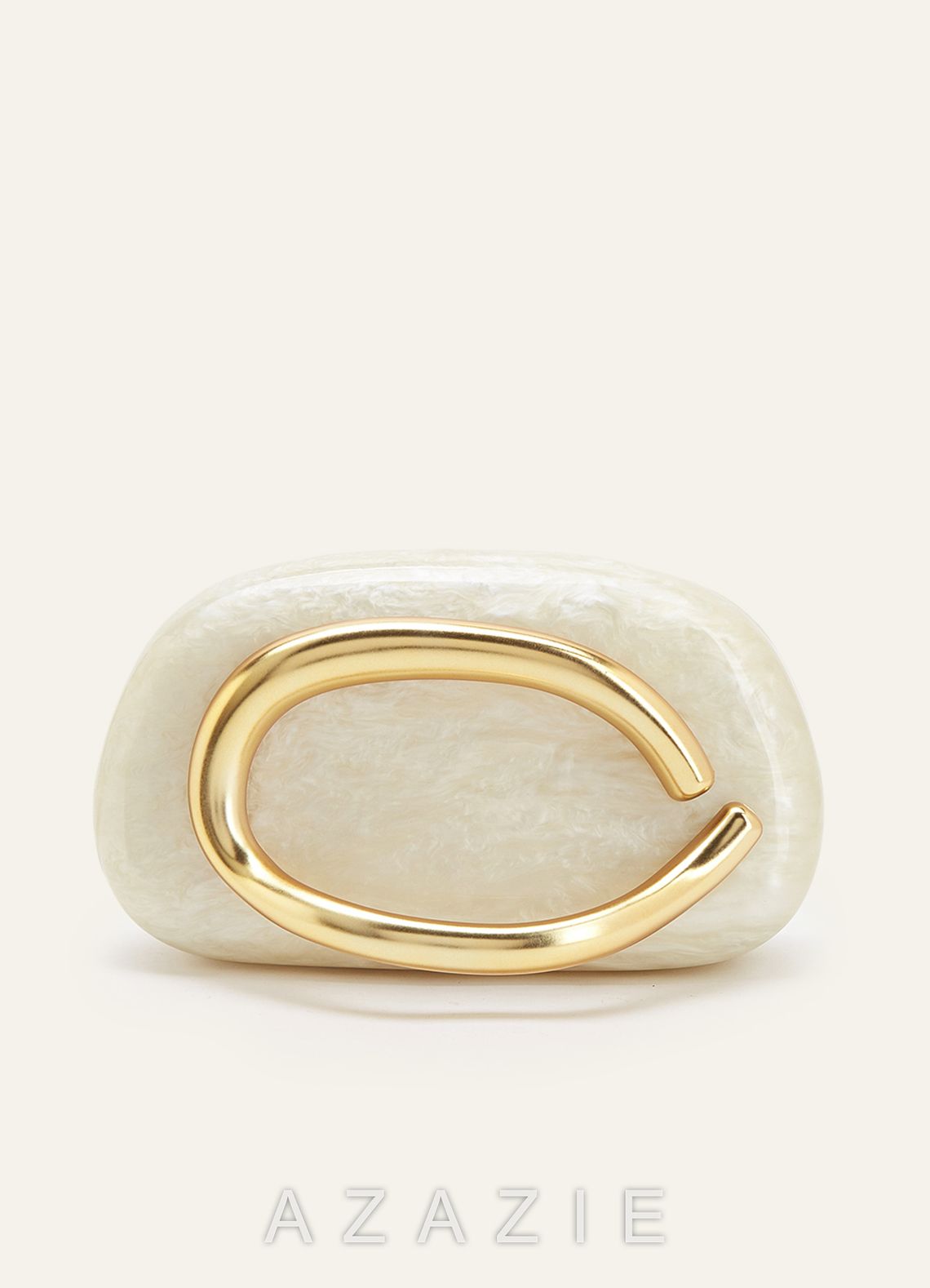 Pearlescent Acrylic Clutch
