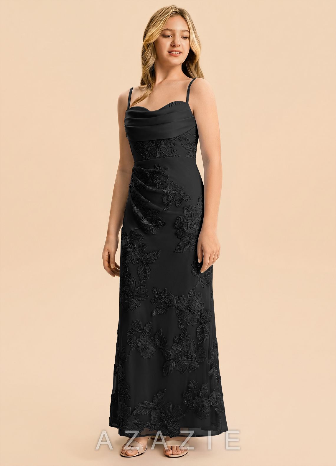 Azazie Kylie Junior Formal Dress  sp_black_#bk134976