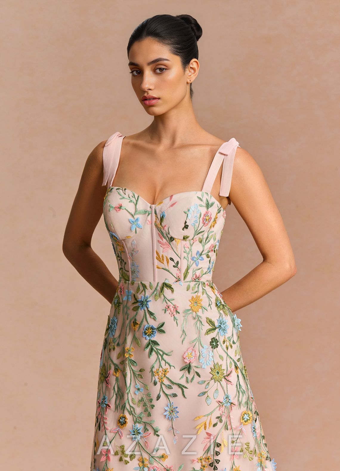 Amarie {color} Midi Dress  sp_blush_pink_multi_#bm134766