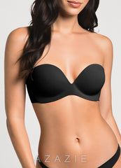 Azazie Convertible Multiway Seamless Bra  black