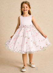 Azazie Starri Blushing Pink Ball-Gown Beaded Matte Satin Dress blushing_pink